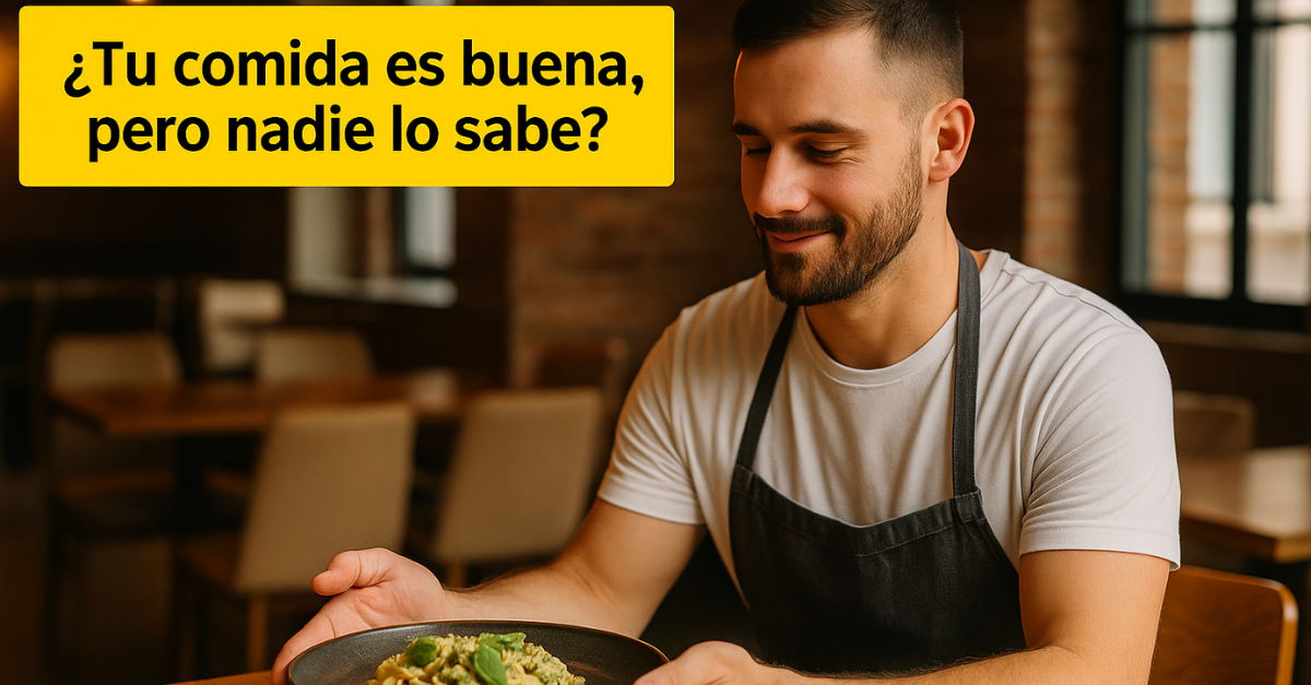 🍽️ ¿Tu comida es buena, pero nadie lo sabe?